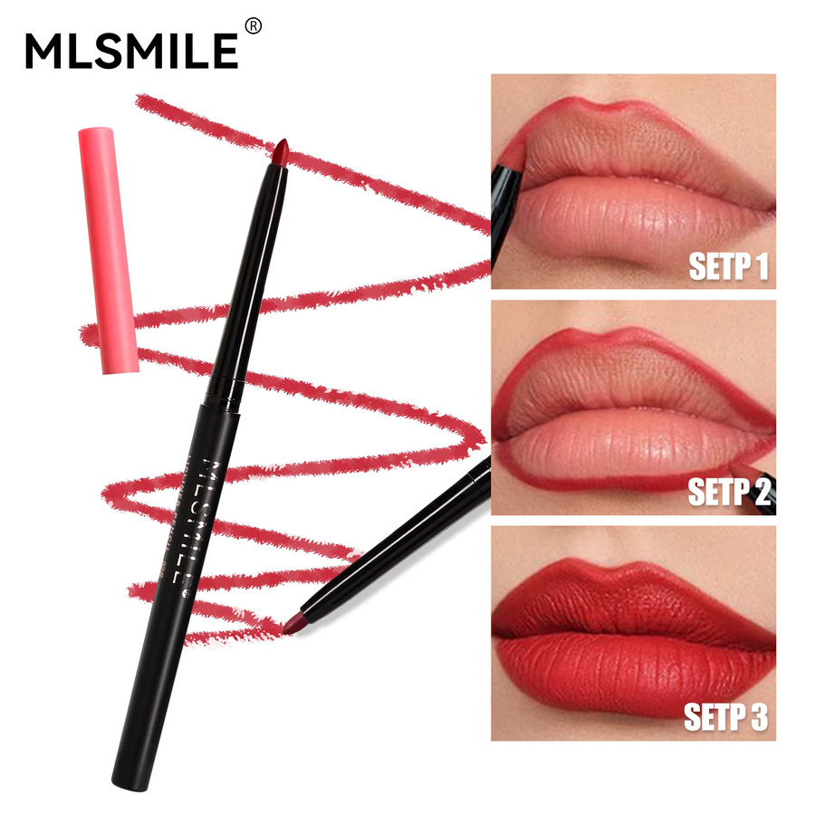 MLSMILE Lippenstift-Set, 4 Farben, matt, wasserfest, Unisex - Bild 5