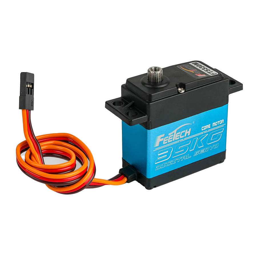 wishiot Digitaler Servomotor, Metallgetriebe, 180 Grad, hohes Drehmoment, Spielzeugteile - Bild 2