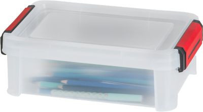 Paperflow CLIP'N STORE Aufbewahrungsbox mit Deckel, transparent, 2,5 l, BPA-frei und lebensmittelgeeignet - Bild 1