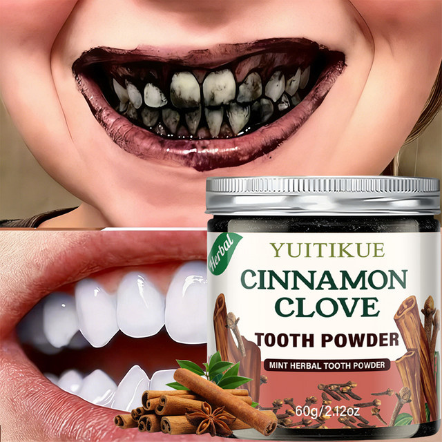 YUITIKUE Zimt-Nelken-Zahnpulver, 60g - Bild 1