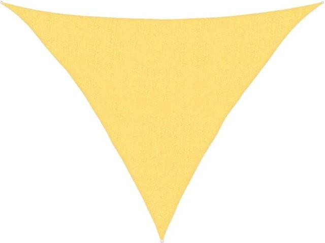 vidaXL Sonnensegel aus HDPE in Beige, B/T/H: 2,5 x 2,5 x 3,5 m - Bild 1