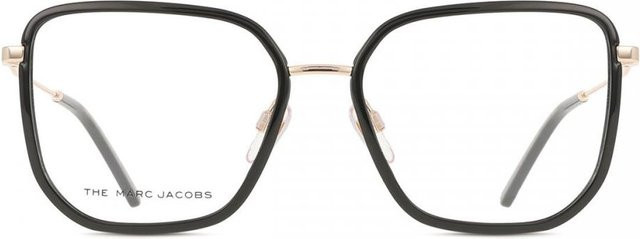 Marc Jacobs Marc 537 Korrektionsbrille, Vollrand, Square, Black Gold, Damen - Bild 1