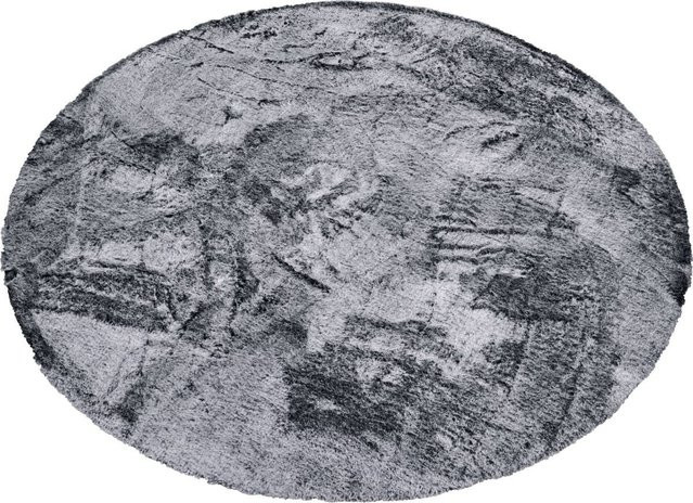 POCO Fellimitat Maya Silbergrau Durchmesser: 160 cm - Bild 1