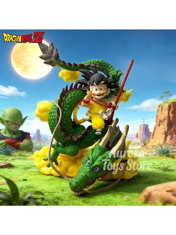 Bandai Dragon Ball Anime Figuren Shenron und Goku als PVC Statue, mehrfarbig, Höhe: 13 cm - Bild 7