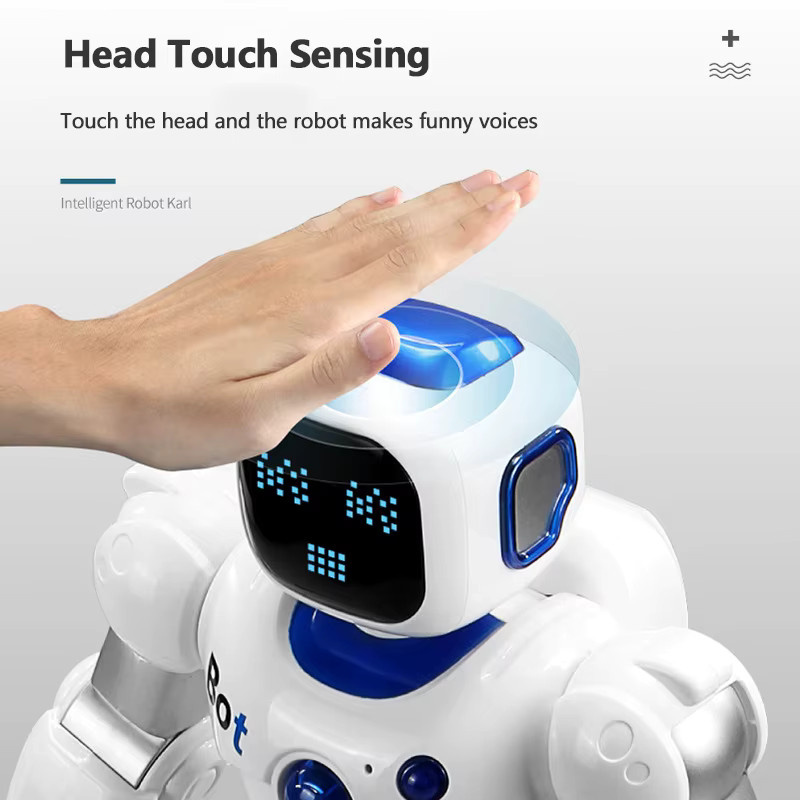 Tccicadas Programmierbarer Demo-RC-Roboter, APP-Steuerung, Blau - Bild 3