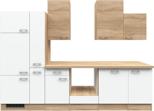 Flex-Well Küchenzeile Samoa in Beige ohne Elektrogeräte - Bild 1