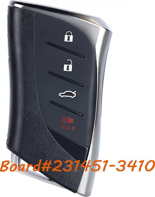 DIYKEY Smart Remote Auto Schlüsselanhänger für Lexus ES250 ES350 in Schwarz, 314,3 MHz, HYQ14FBZ 8990H-06020 - Bild 1