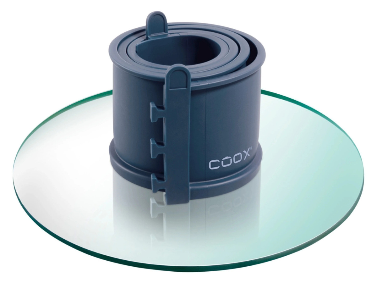 COOX Springform mit Glasboden und Silikonring, Durchmesser: 18 cm, Blaugrau - Bild 3