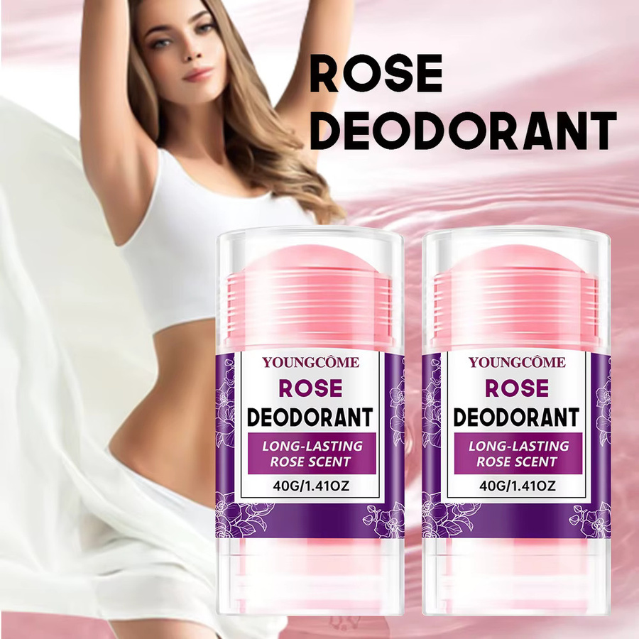 YOUNGCOME Deodorant Stick, Rose, Blumig, Unisex - Bild 4