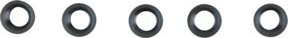 KS Tools Gewindebuchse mit Bund, Farbe Grau, 5er Pack, Länge: 26 mm, Innengewinde: M12x1,25, Außengewinde: M14x1,25 - Bild 1