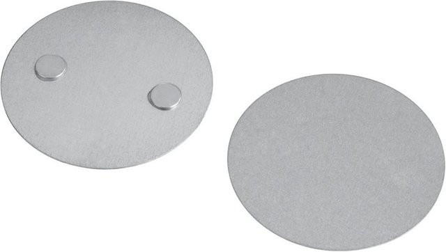 Hama Magnet-Befestigungs-Set für Rauchmelder, Farbe: Silber, Durchmesser: 7,1 cm, Höhe: 5,7 cm - Bild 1