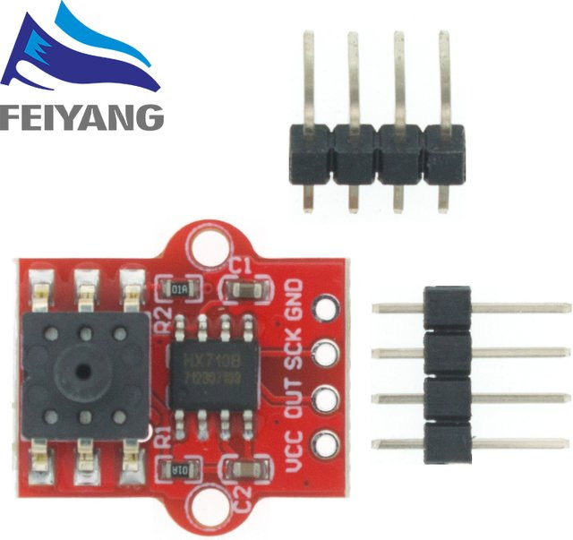 SAMIROB Digitales Luftdrucksensormodul HX710B für Arduino, Wasserstandsreglerplatine, Farbe: Rot - Bild 1