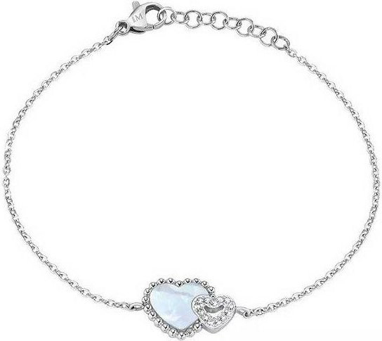 Morellato Damenarmband Edelstahl, Weiß, Perle, Kristall - Bild 1