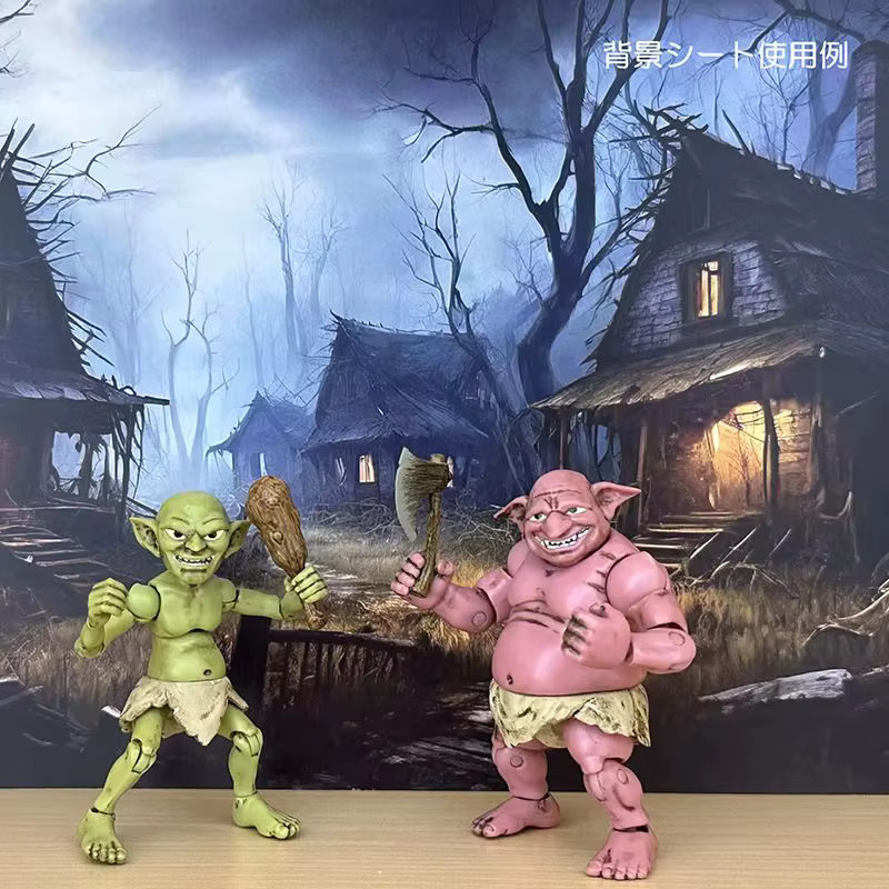 Bandai Cabin Goblin Actionfigur, Red And Green Devil, beweglich - Bild 5