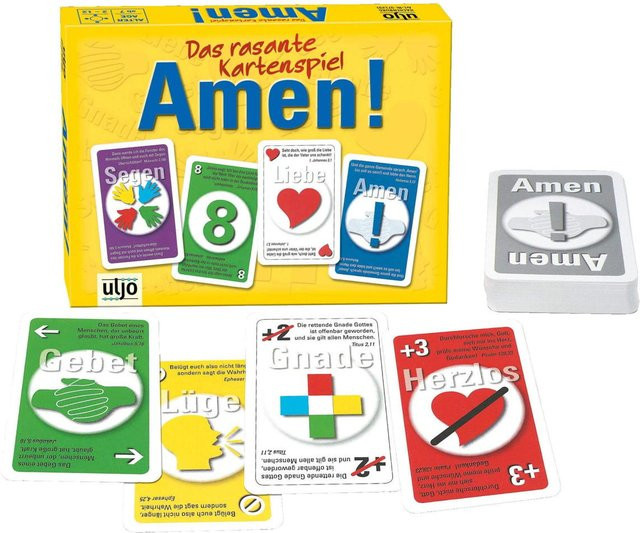 Uljö Amen, Kartenspiel, Familienspiel - Bild 1