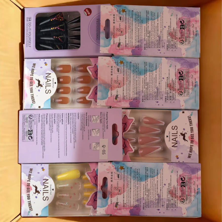 Misscheering Nagelset, 24-teilig, Pressnägel, glänzend - Bild 2