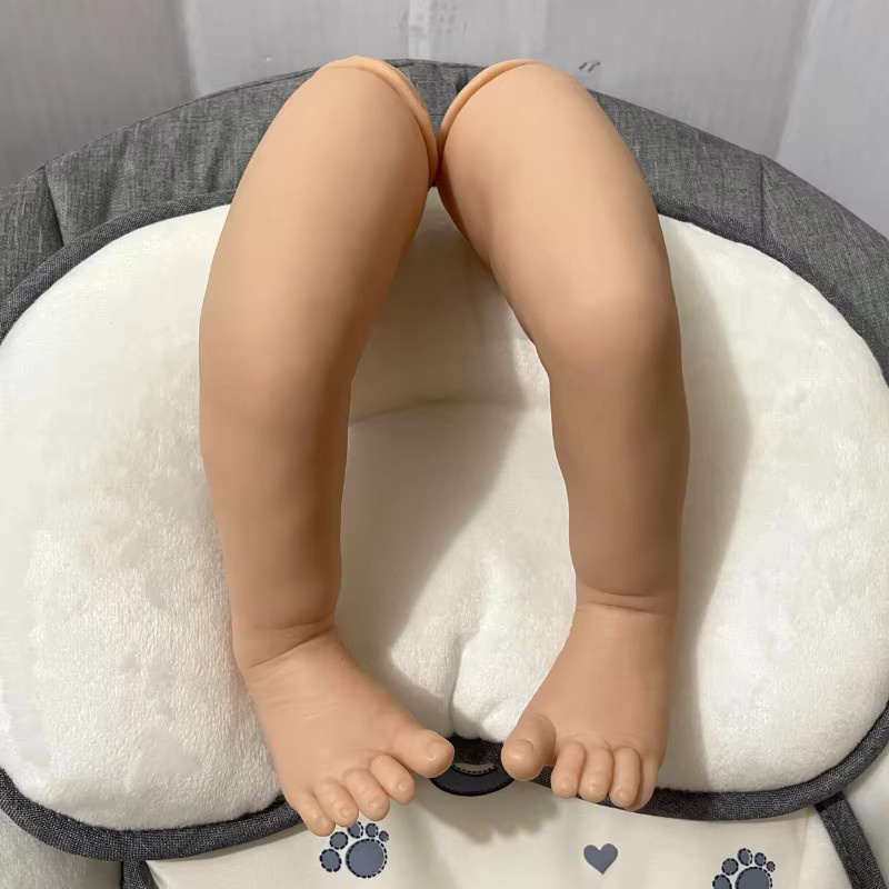 MRB Reborn Baby Doll, unbemaltes Vinyl Blank Kit, mit Stoffkörper - Bild 3
