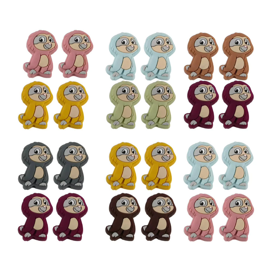 Kovict Charms, Cartoon Mini Silikon Perlen, 8 Teile/Los - Bild 3
