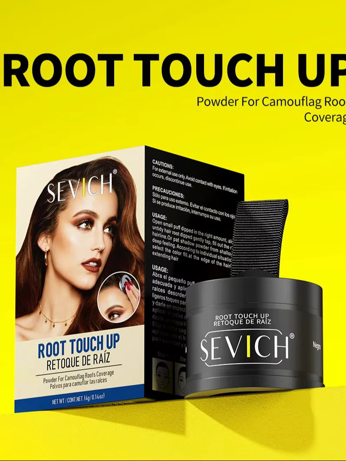 Sevich Hair Line Powder Contouring Shadow, Natural, Matt, Unisex - Bild 7
