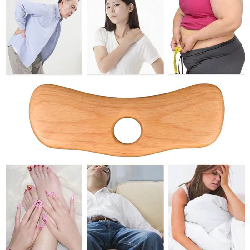 SPEAE Gua-Sha-Tool aus Holz, Unisex - Bild 5