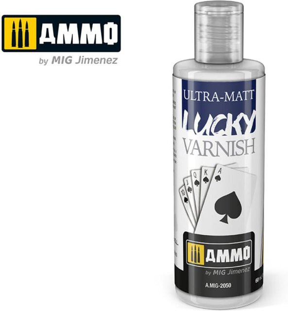 AMMO by MIG Jimenez Lucky Varnish Ultra-Matt, 60ml - Bild 1