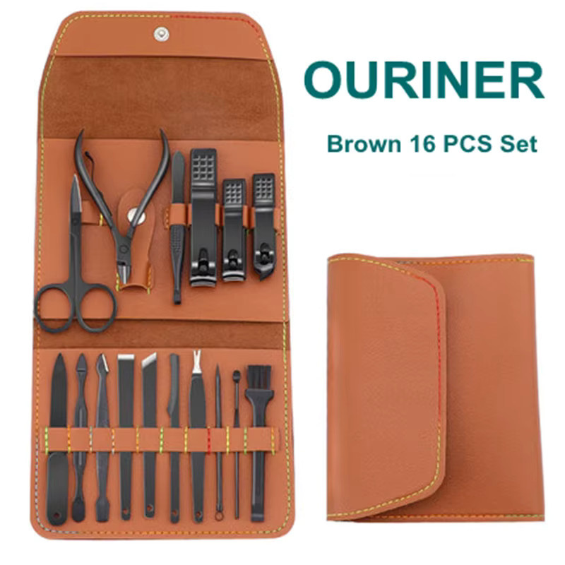 Braun Maniküre Set, 16-teilig, Edelstahl, Unisex - Bild 2