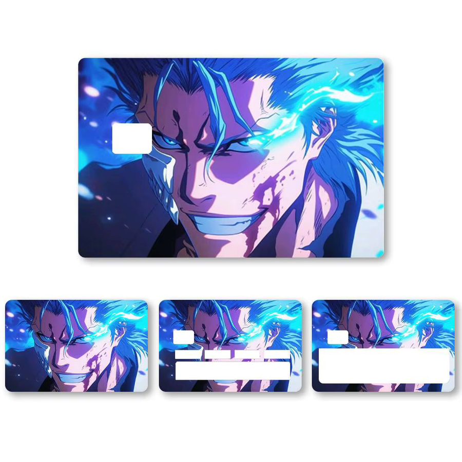 Wasserfester Anime Bleach PVC Aufkleber für Debit- und Kreditkarten in Multicolour mit mattem Film-Finish - Bild 7