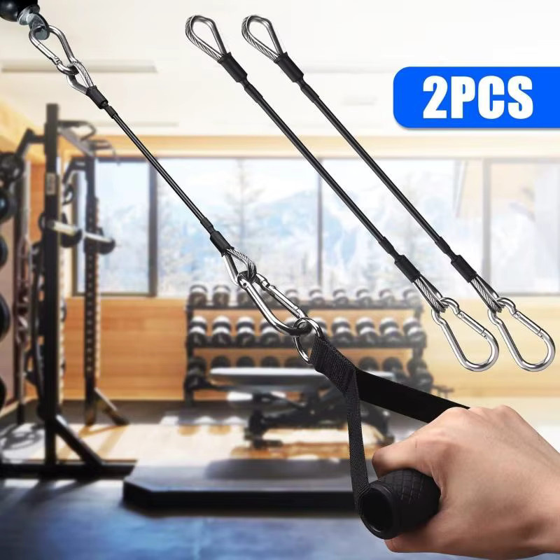 Bowflex Gym-Kabelverlängerung für LAT- und Trizeps-Zug sowie Beinverlängerungsgeräte, Schwarz, Länge: 25 cm - Bild 2