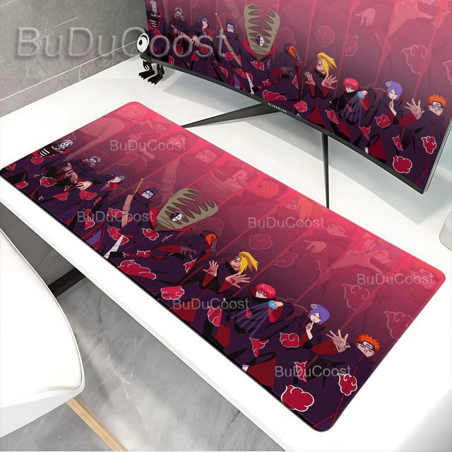 Bandai Anime Naruto Sasuke Uchiha Mauspad Multicolour Gaming Mausunterlage für PC und Tastatur - Bild 1