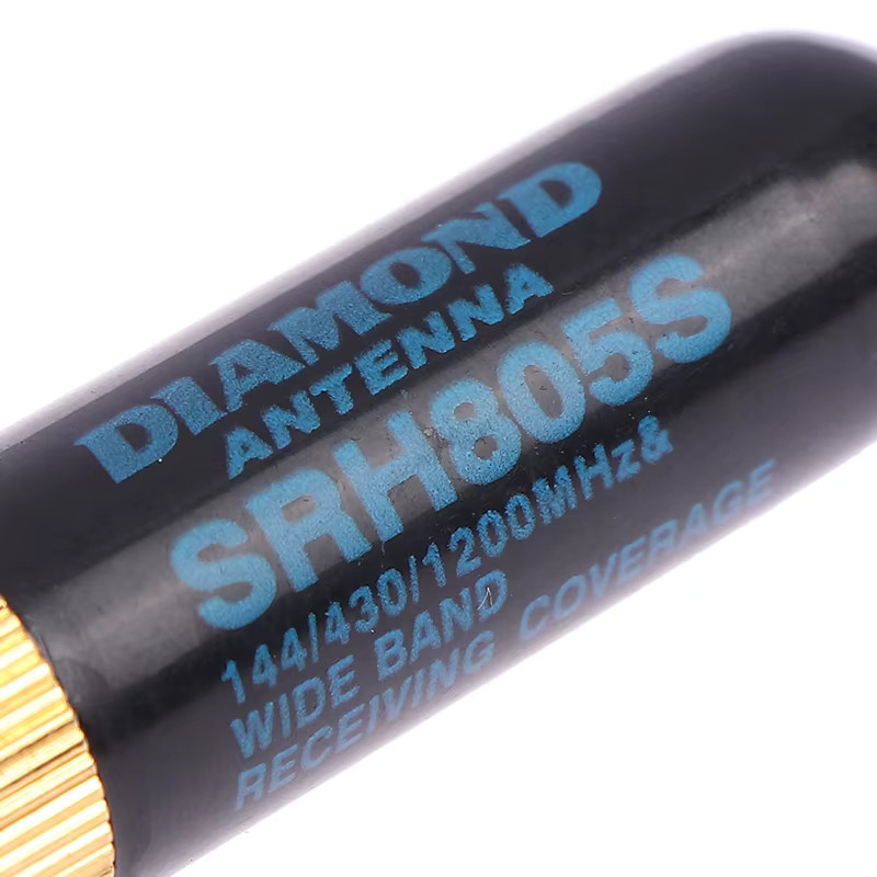 Baofeng SMA-M/SMA-F Dualband-Antenne UHF+VHF SRH805S für Walkie Talkie in Schwarz - Bild 3