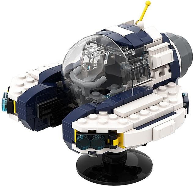 Wucifang Bags Subnautica Seamoth Fahrzeug, Bausteine Set, Grau - Bild 1