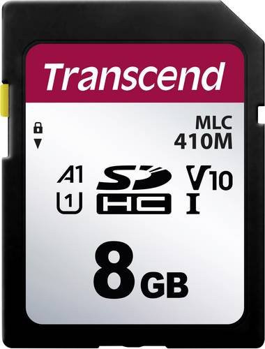 Transcend SDHC Speicherkarte 8GB Class 10 UHS-I SD - Bild 1