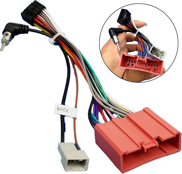 SUITU Auto Stereo Kabelbaum 16PIN MP5 Power Kabel Adapter für Android Mazda 3 2006-2015 und Mazda 5 2008-2015, multicolour - Bild 1