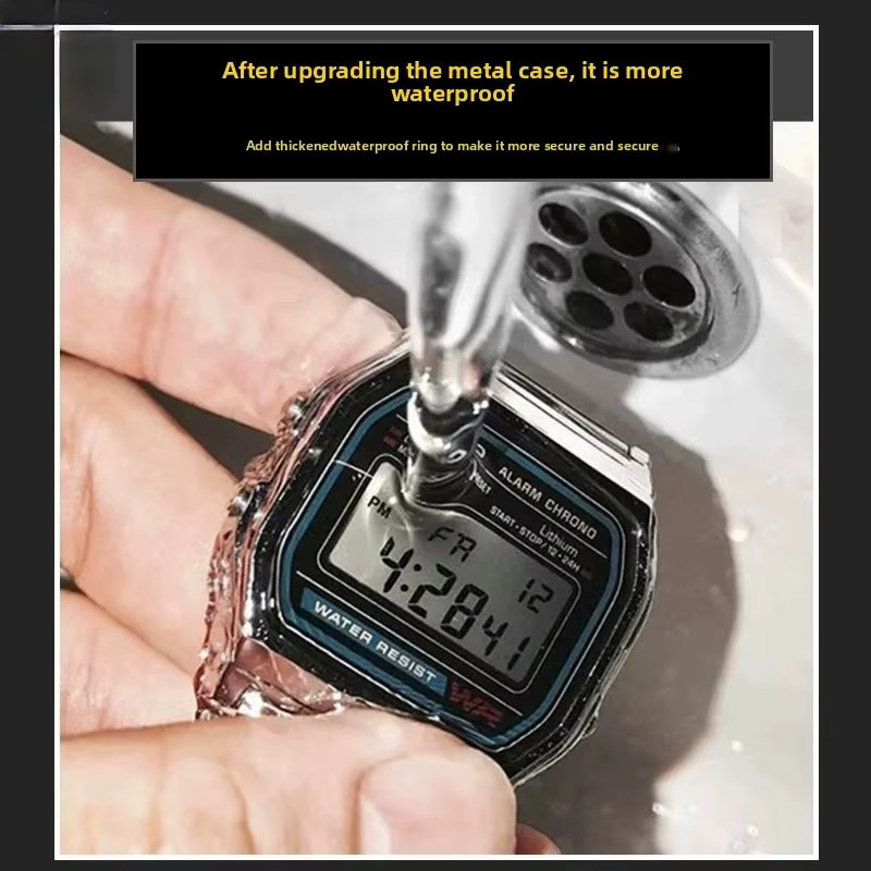 Casio Uhrenarmband Edelstahl, Unisex - Bild 3