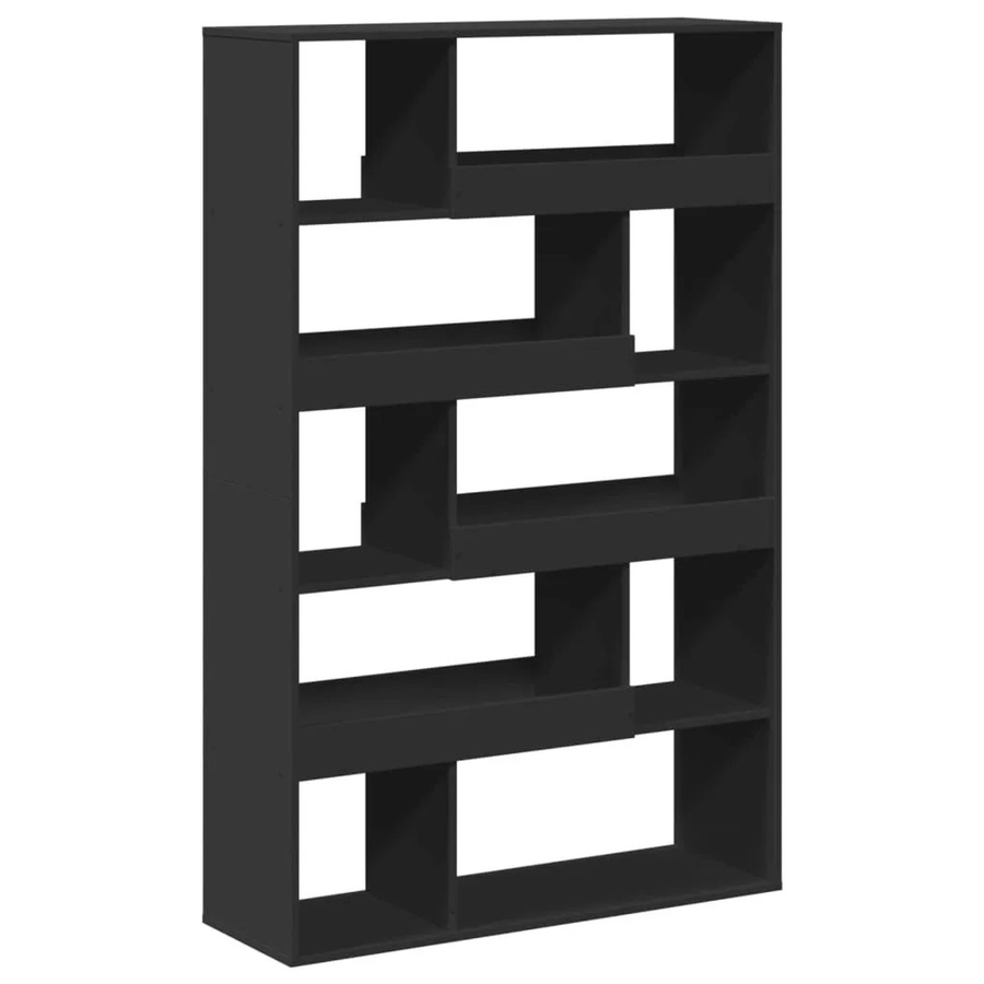 vidaXL Raumteiler Schwarz aus Holzwerkstoff B: 100 cm, T: 33 cm, H: 156,5 cm - Bild 2