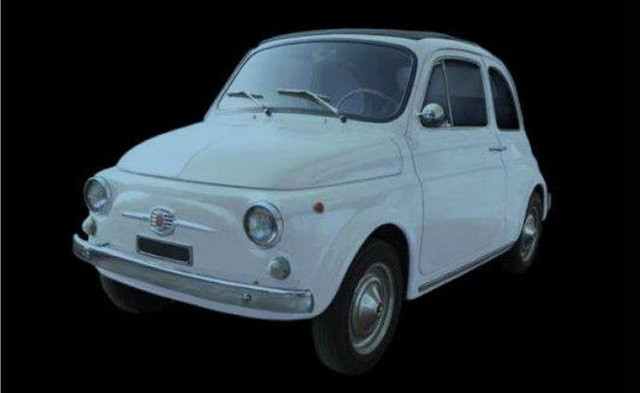 Italeri Fiat 500F (1968 version), Modellfahrzeug, 1:12, Weiß - Bild 1