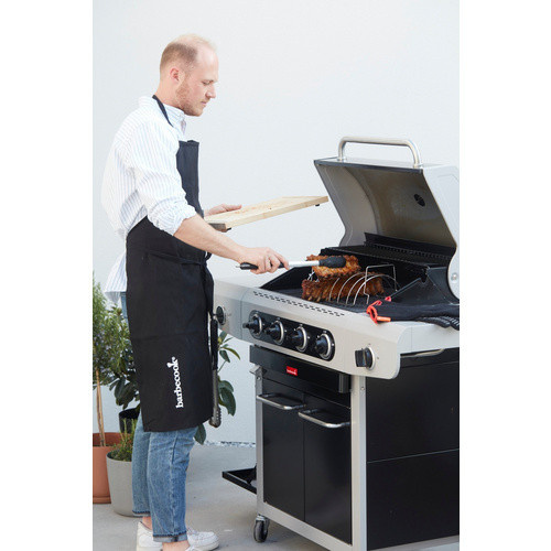 BARBECOOK Gasgrill Siesta 412 Black Edition in Schwarz und Grau mit 5 Brennern, Gusseisen und Grillfläche 70 x 43 cm - Bild 4