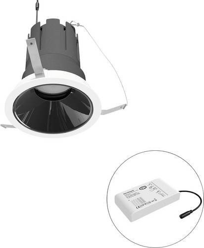 EVN LED-Deckenstrahler F01R09SM3840L15D in Weiß, rund und verstellbar - Bild 1