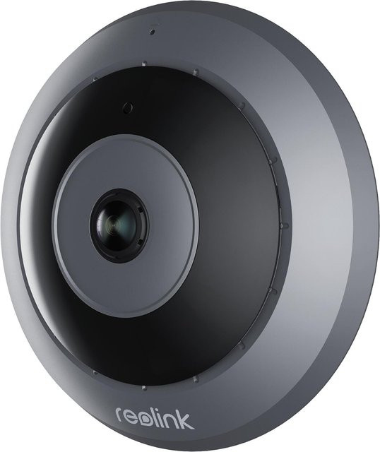 Reolink Fisheye Series W520 IP-Sicherheitskamera für Innenräume mit 2560 x 2560 Pixeln in Schwarz und Grau - Bild 1