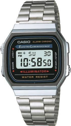 Casio Digitaluhr, Quarz, Edelstahl, 35 mm, Herren - Bild 1