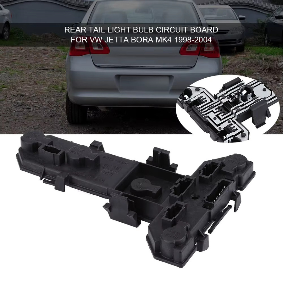 YOSOO Auto-Rücklicht-Lampenfassung Platine für Bora MK4 1998–2004 1J5-945–257 in Schwarz - Bild 3
