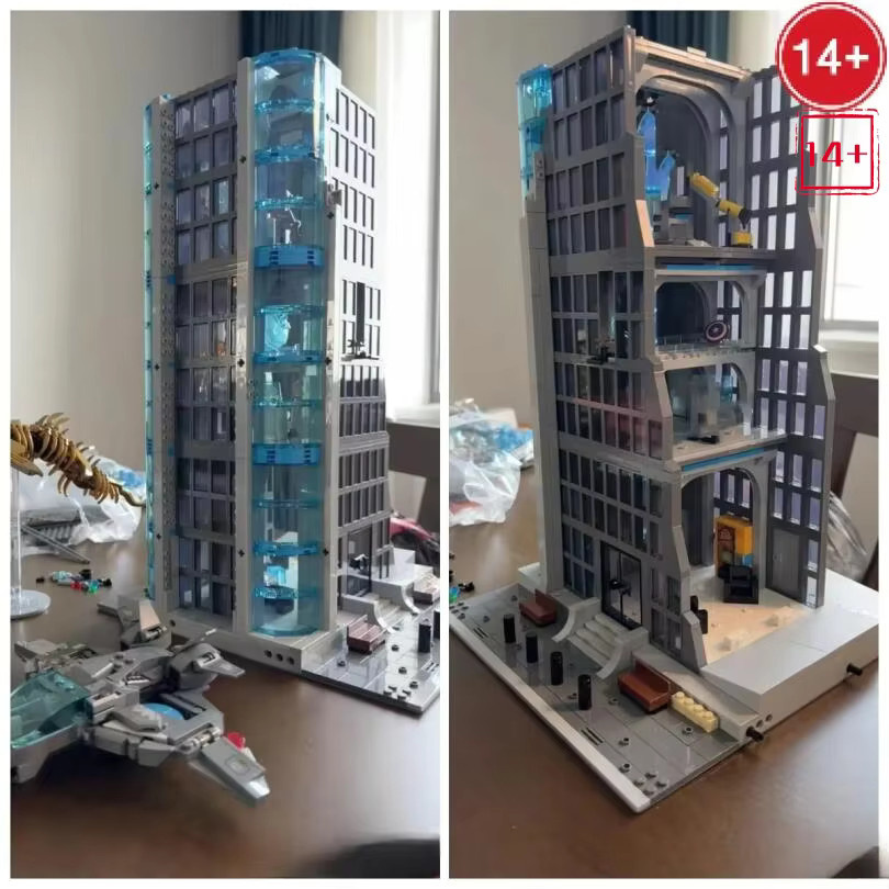 Hot Toys Superhelden-Bausteine Rache-Turm-Modell, 5201 Teile, ab 14 Jahre - Bild 2