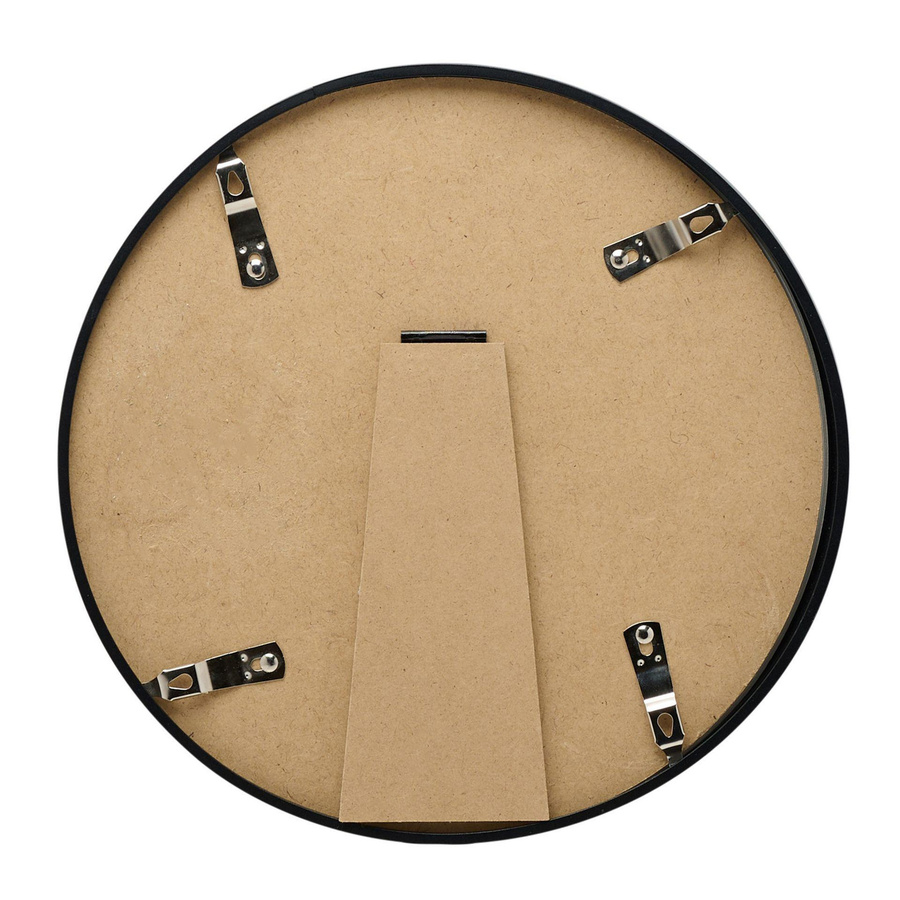 Runder Fotorahmen Impressions in Schwarz, modern und freistehend, B/T/H: 26,5 x 26,5 x 26,5 cm - Bild 2
