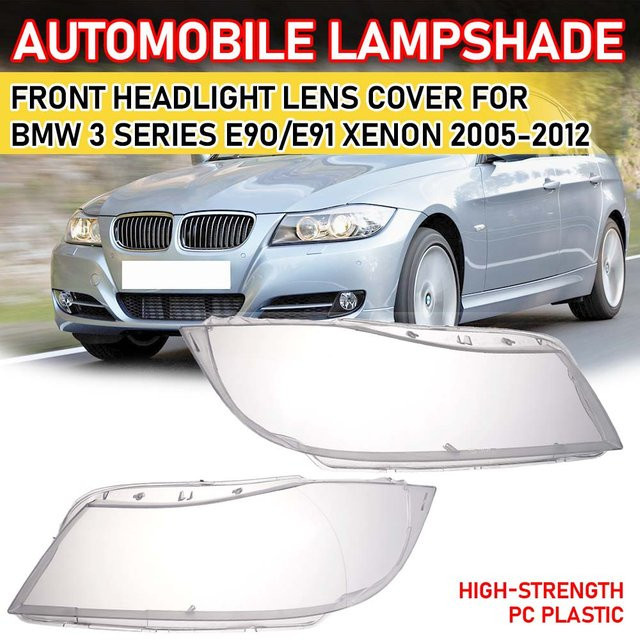 XIONGXIONG Auto-Scheinwerferabdeckung für BMW 3er E90/E91 2005–2012 Xenon-Lampe, transparent, 1/2 Stück - Bild 1
