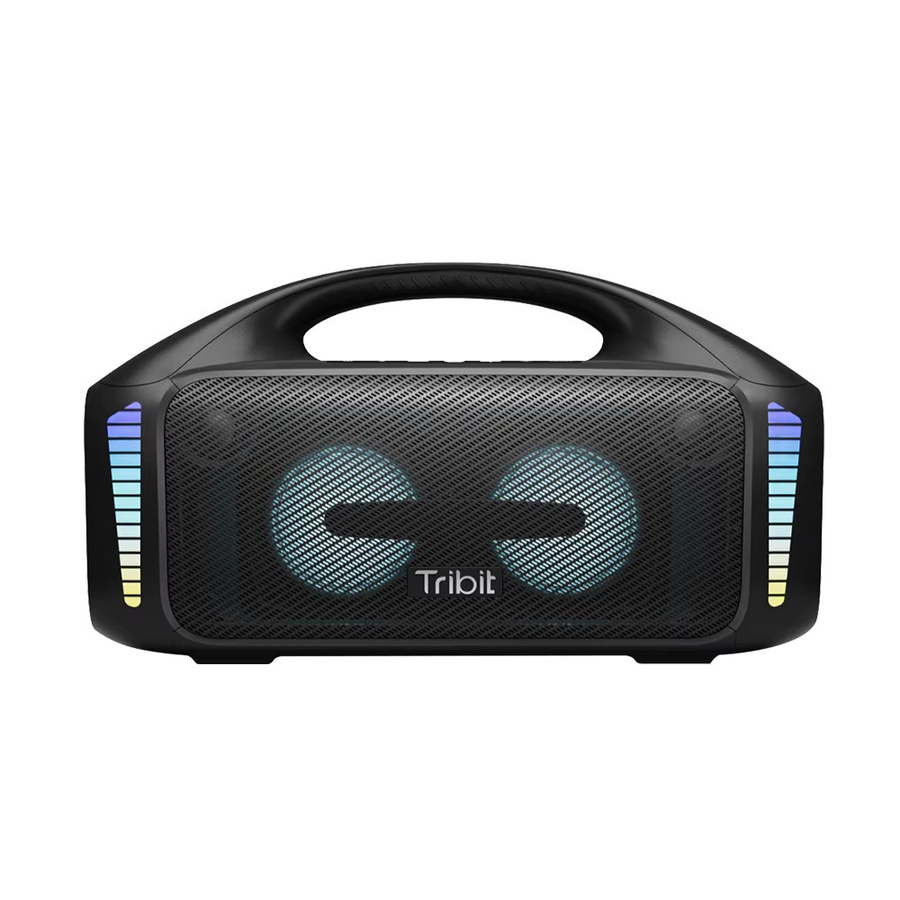 Tribit StormBox Blast Kabelloser Bluetooth-Lautsprecher mit 90 W Stereo-Sound, XBass LED-Lichtshow und IPX7 Wasserdichtigkeit in Schwarz - Bild 9
