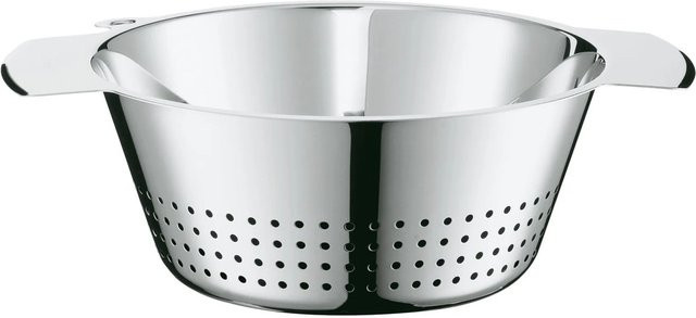 RÖSLE Seiher konisch silber B/T/H: 25,6 x 25,6 x 11,0 cm - Bild 1