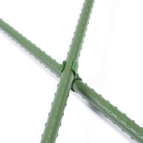 Amusedly Trellis Connector Set aus Kunststoff, 10er Pack Garten Stützen für Kletterpflanzen und Rankhilfen - Bild 3
