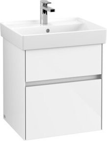 Villeroy & Boch Waschtischunterschrank Collaro in Glossy White, B/T/H: 51 x 54,6 x 41,4 cm - Bild 1