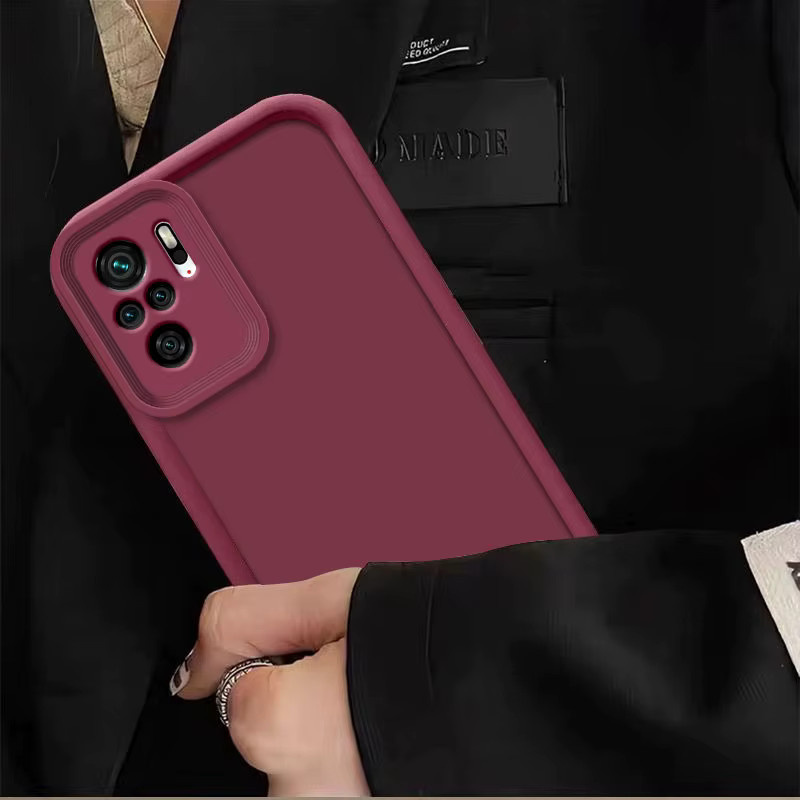 Stoßfeste Silikon Schutzhülle für Xiaomi Redmi Note 10, Note 10S 4G und Note 10 Pro Max in Candy-Design - Bild 4