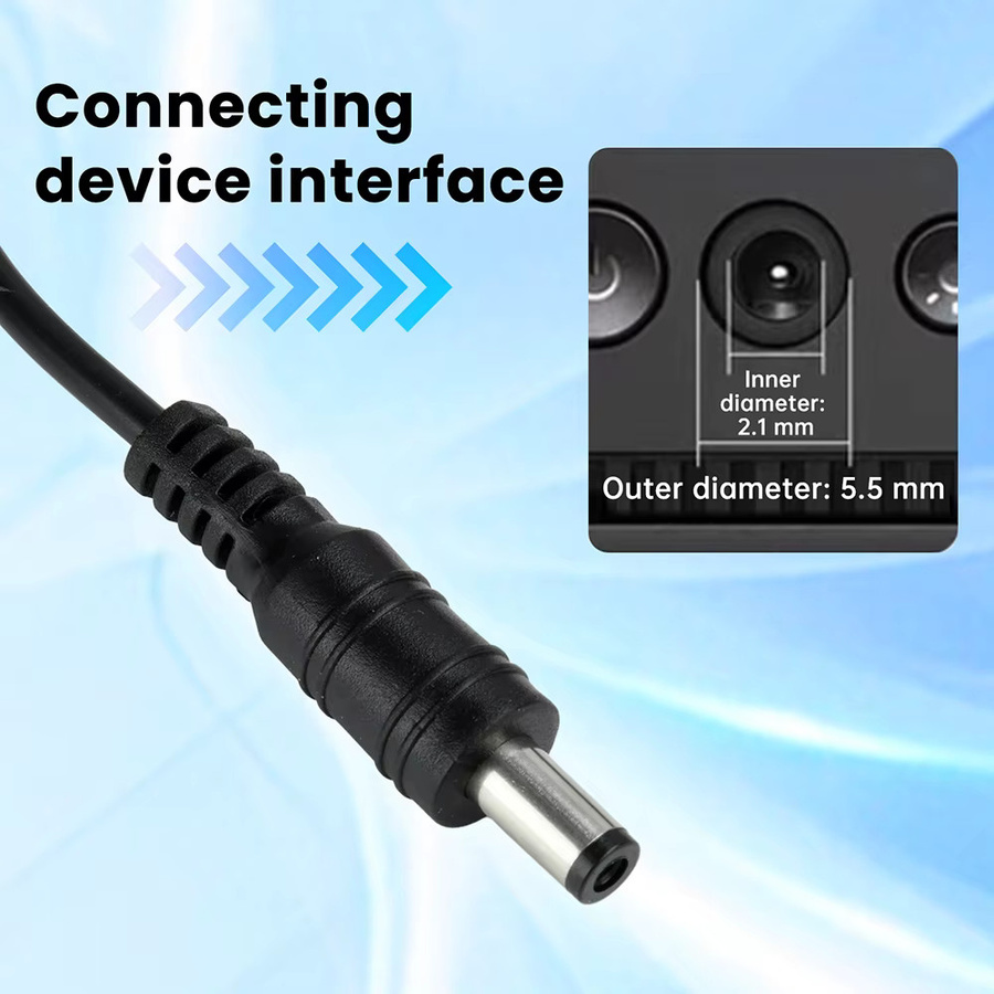 DC 9–12 V WiFi Router Rebooter Reset-Modul mit 24H 48H 72H Timer-Einstellungen und Auto Power Off Funktion in Schwarz - Bild 3